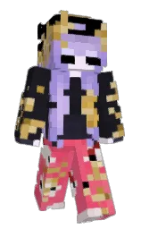 fizzzzim's Minecraft skin wearing the Aurora cape