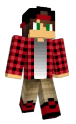 Saoven's Minecraft skin wearing the Migrator cape