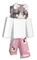 white and beauty bush Minecraft skin — Slim model — first worn by tusg