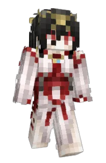Front of Pfirsichkralle's skin