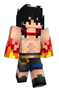 Front of Arcaico's skin