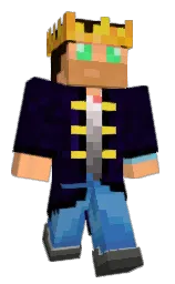 Corbinpenguin's Minecraft skin wearing the 15th Anniversary cape
