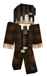 JeanF's Minecraft skin wearing the Migrator cape