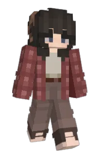 Front of mosshroomi's skin