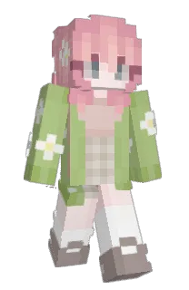 Front of Raynbeau's skin