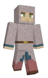 martini and dusty gray Minecraft skin — Classic model — first worn by Mundiz