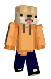 Front of Minecraft skin