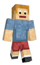 golden sand and horizon Minecraft skin — Classic model