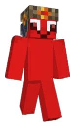 IITinchoII's Minecraft skin wearing the Copper cape
