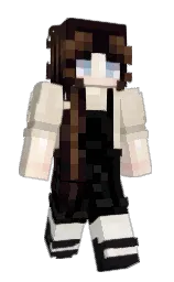 treehouse and black Minecraft skin — Slim model — first worn by PrinceOfFlowers_