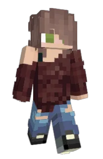 Front of Minecraft skin
