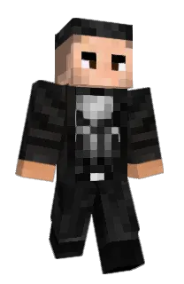 Front of Pleag's skin