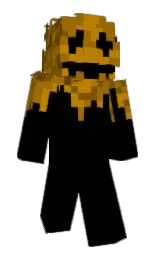 black and chelsea gem Minecraft skin — Slim model — first worn by Melonapplesauce