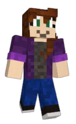 Azure_Mines's Minecraft skin wearing the Pan cape