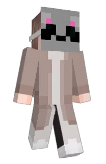 Front of FadePanda's skin