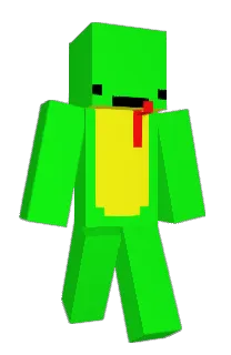 Front of Vinemower's skin