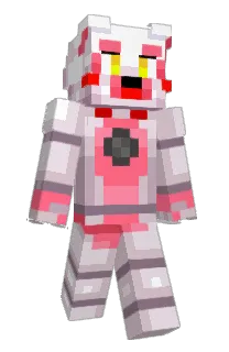 Front of FuntimeFoxy's skin