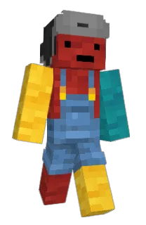 Front of Naimw's skin