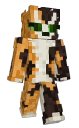 ochre and anzac Minecraft skin — Slim model — first worn by Skyla_Fox