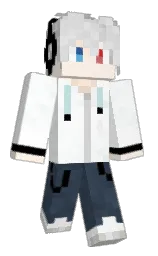 HarryKY's Minecraft skin wearing the Pan cape