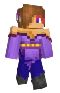 Front of FadedQuill's skin