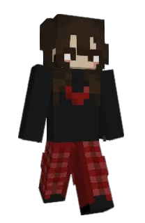 Front of BrinniLove's skin