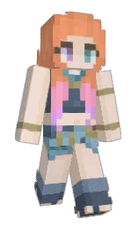 MarioLovesCake's Minecraft skin wearing the Migrator cape