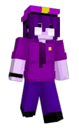 Bloodevoir's Minecraft skin wearing the Migrator cape