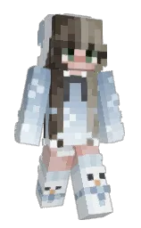 vlmp's Minecraft skin wearing the Mojang Office cape