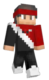 Amplifyy's Minecraft skin wearing the Migrator cape