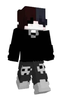 Front of Frelaay's skin