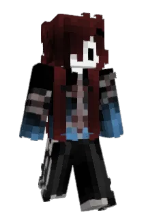 de1lete Minecraft avatar full body