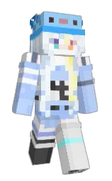 qiu1110's Minecraft skin wearing the Aurora cape