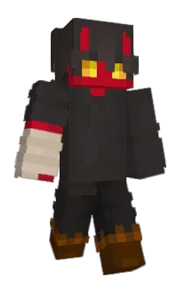 Front of gabset's skin