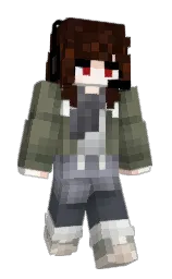 Miouline's Minecraft skin wearing the Pan cape