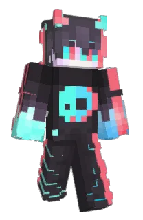 Front of Pickspire's skin