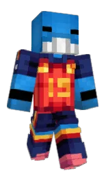cloud burst and bunting Minecraft skin — Classic model