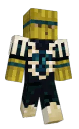 bunker and black bean Minecraft skin — Classic model — first worn by Clementimes_