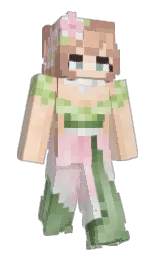 Slim Minecraft skin