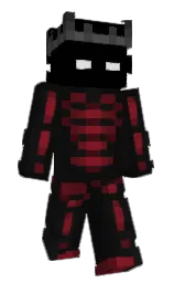 _NotDqrk's Minecraft skin wearing the Hero cape