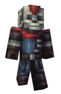 Front of Minecraft skin