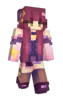 Front of BigHeart's skin