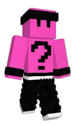 brilliant rose and razzle dazzle rose Minecraft skin — Classic model — first worn by gabrizz0