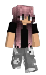 gold sand and cod gray Minecraft skin — Slim model — first worn by Majalana