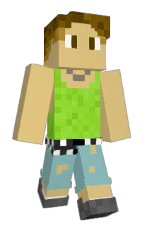 Front of Minecraft skin