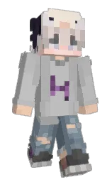 Slim Minecraft skin