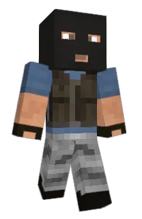 Front of Minecraft skin