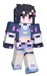 muxia9's Minecraft skin wearing the Common cape