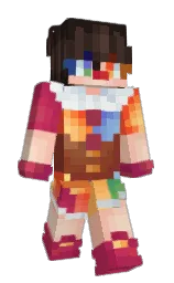 zeus and maroon flush Minecraft skin — Slim model — first worn by xelean0r