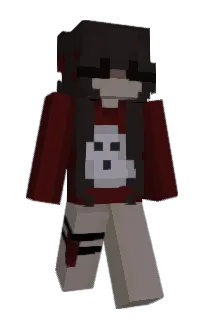 Front of Unevexine's skin
